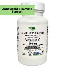 Mother Earth's Whole Food Vitamin C 500mg